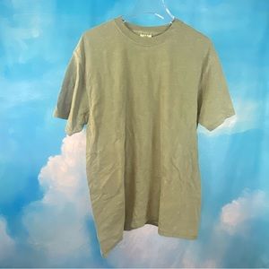 COMFORT COLORS GREEN GARMENT DYE SHORT SLEEVE T SHIRT - SZ L